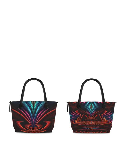 MARIA ENRICA NARDI Orange Iride Tote Bag