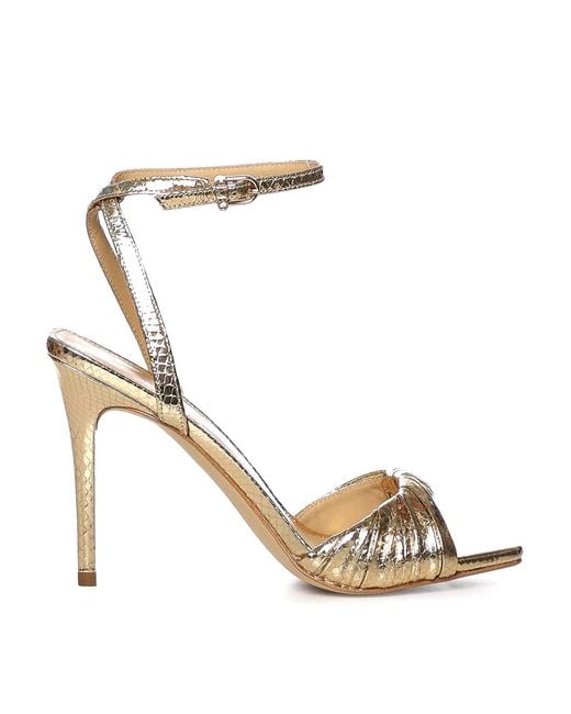 MICHAEL Michael Kors Metallic Kiana Leather Sandal