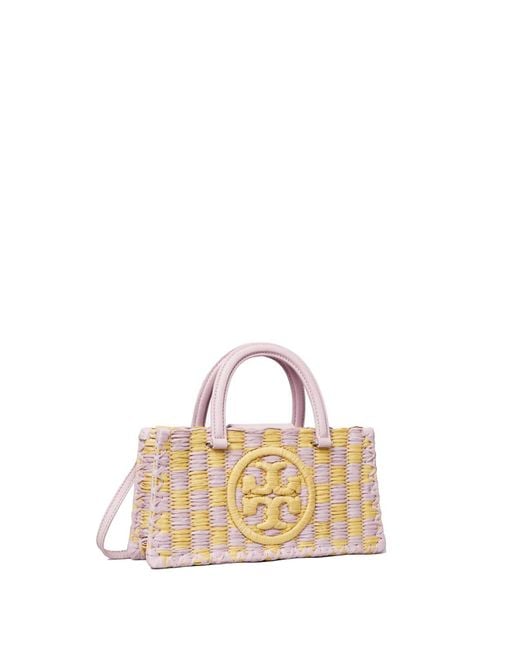Borsa Ella di Tory Burch in Natural