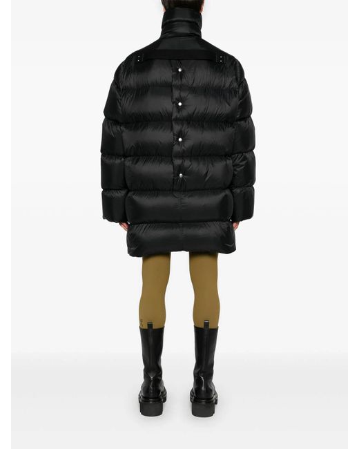 Rick Owens Black Turtle Raincoat for men