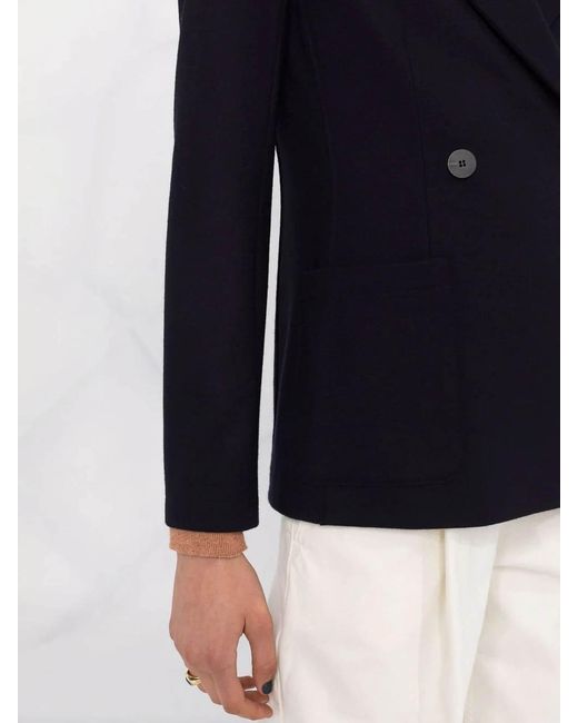 Harris Wharf London Black Super Fine Merino Jacket