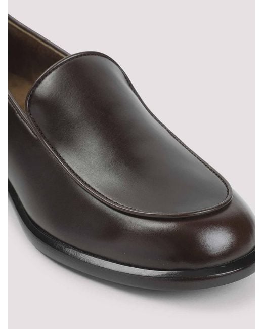 Khaite Gray Miles Loafers