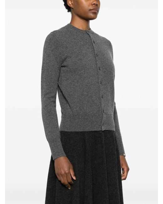 Extreme Cashmere Gray Cashmere Cardigan