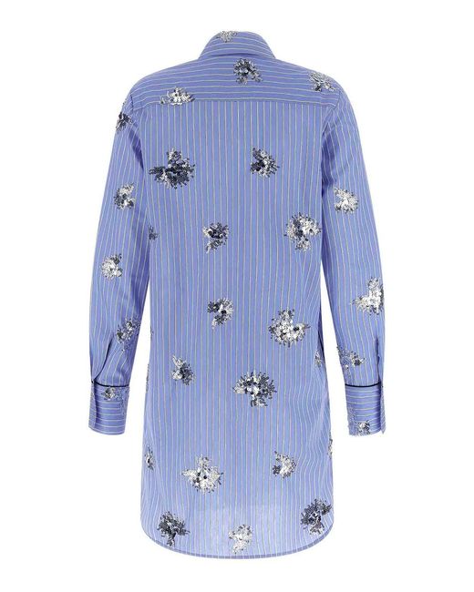 Le twins Blue Dress