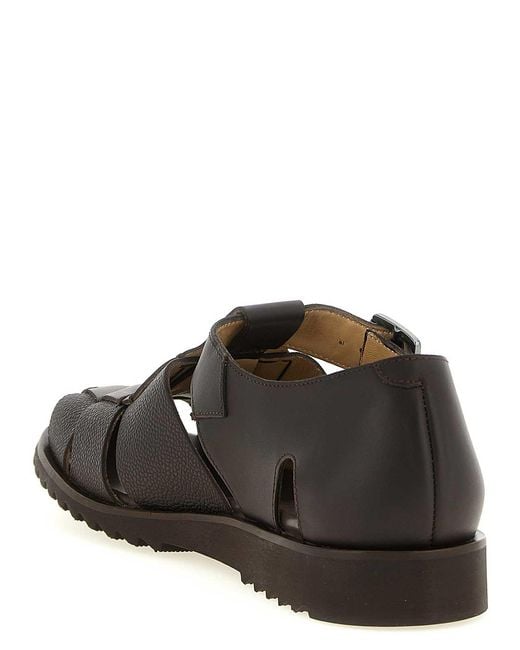 Paraboot Brown Pacific Sandals for men