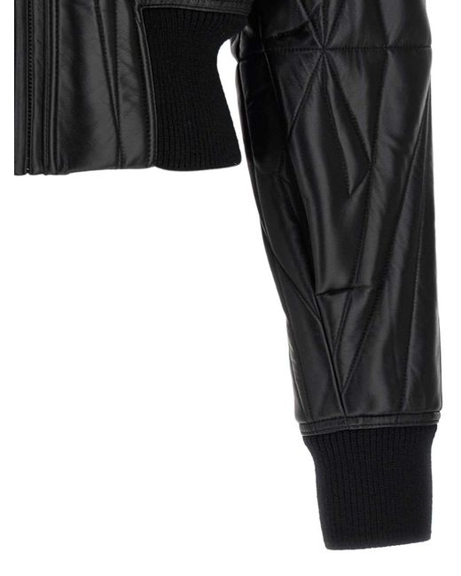Rick Owens Black Lamb Leather Jacket Clothing for men
