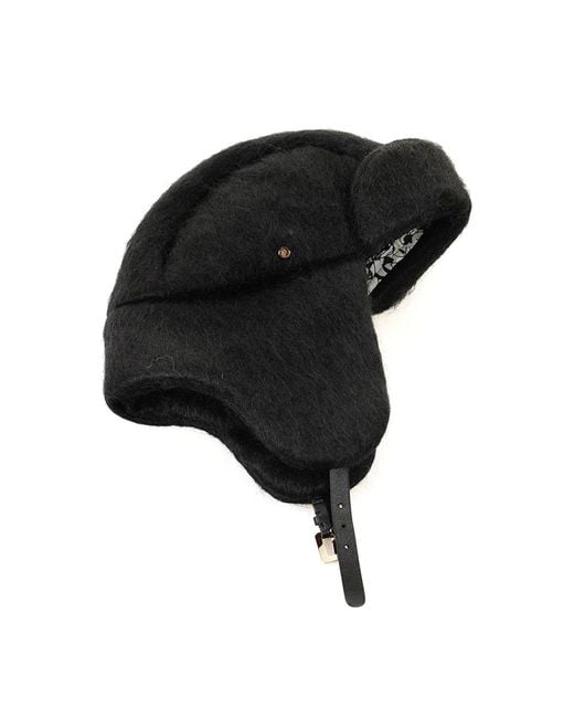 Inverni Black Cappello Aviatore for men