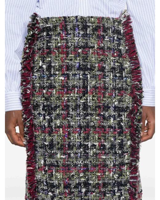 Etro Gray Skirt