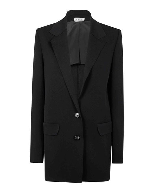Mrz Black Oversized Blazer