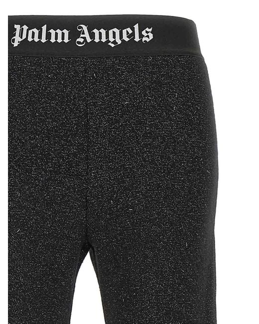 Palm Angels Black Logo Tape' Pants