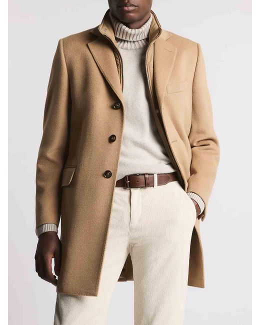 Fay Natural Easy Db Coat for men