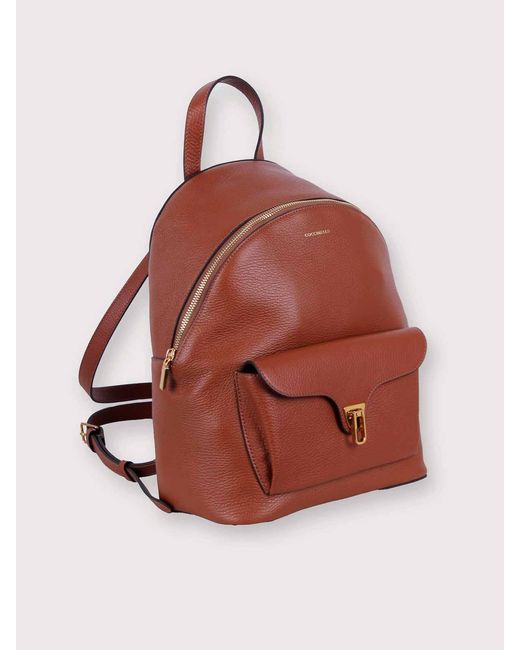 Coccinelle Red Beat Backpack