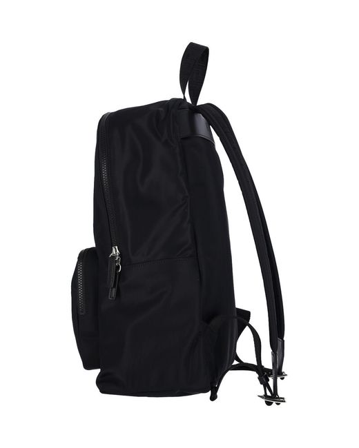 Versace Black Backpack for men