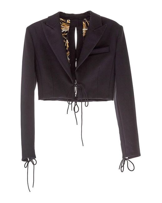 Versace Jeans Couture Black Tecno Cady Jacket