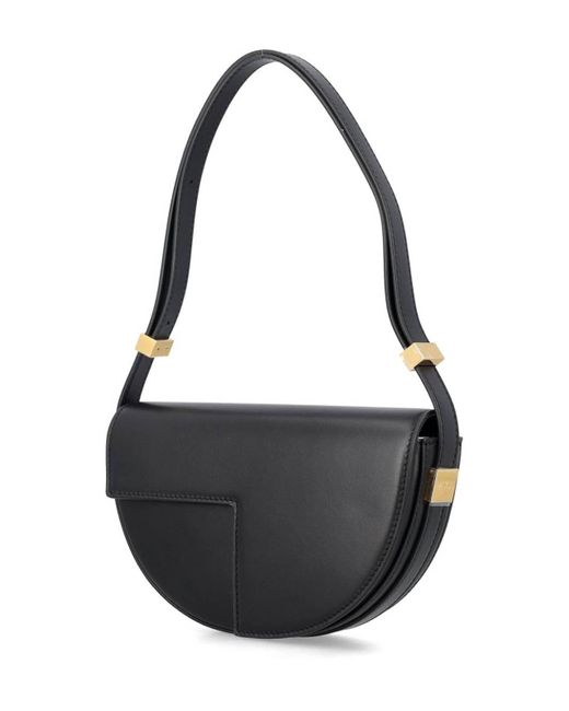 Patou Black Shoulder Bag