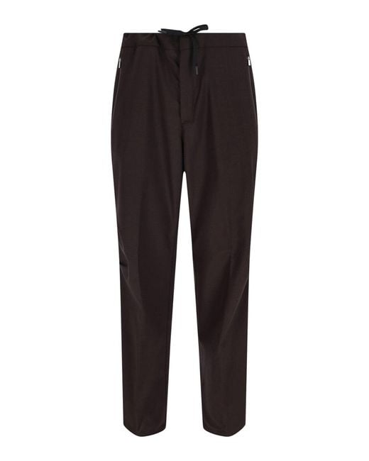 Laminar Black Sports Pants for men