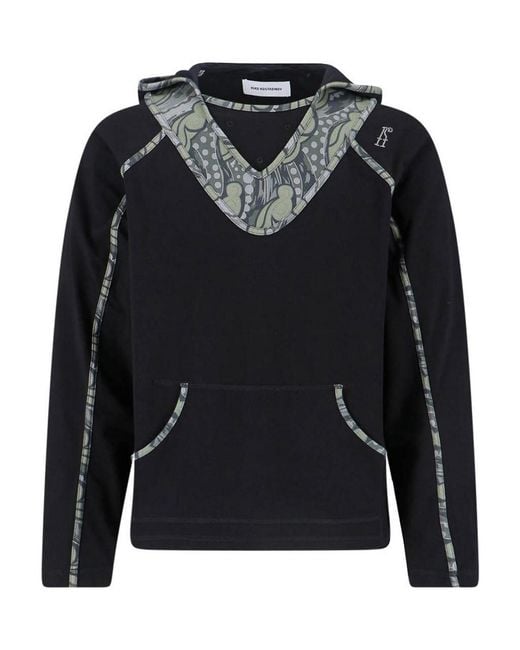 Kiko Kostadinov Black Gizi Hoodie for men