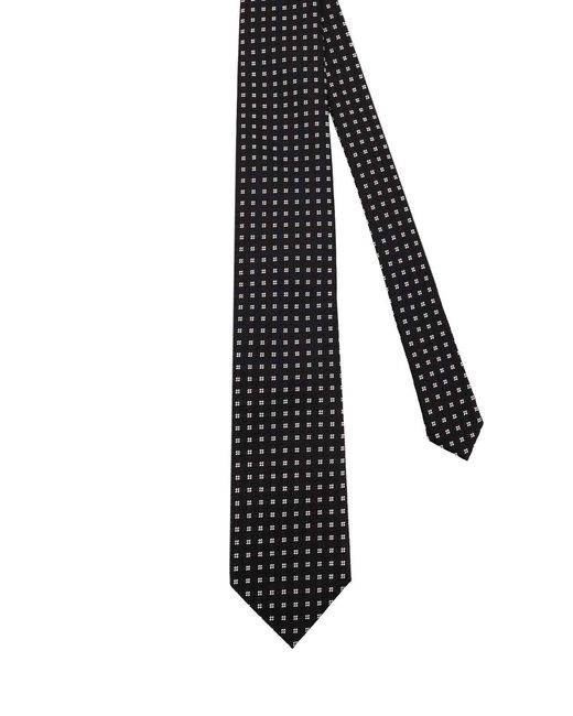 Tom Ford Black Silk Tie for men