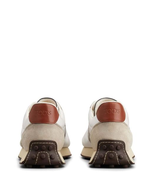 Tod's White Flat Shoes for men