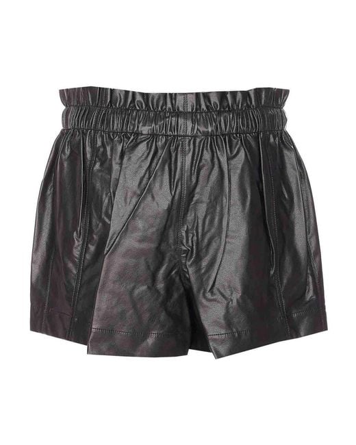 Isabel Marant Black Naline Shorts