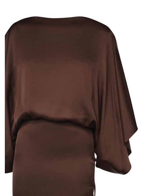 Nineminutes Brown The Macha Midi Dress