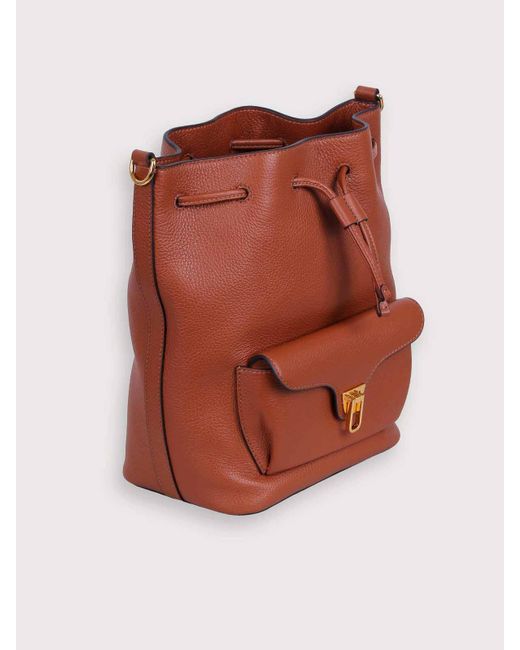 Coccinelle Red Beat Generation Medium Shoulder Bag