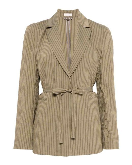 Liu Jo Natural Blazer With Belt