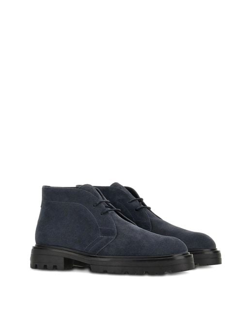 Hogan Blue Boots for men