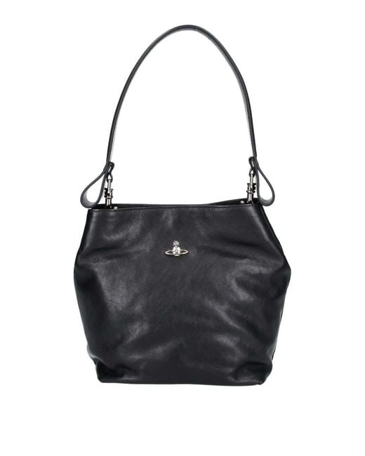 Vivienne Westwood Black Shoulder Bag Lottie