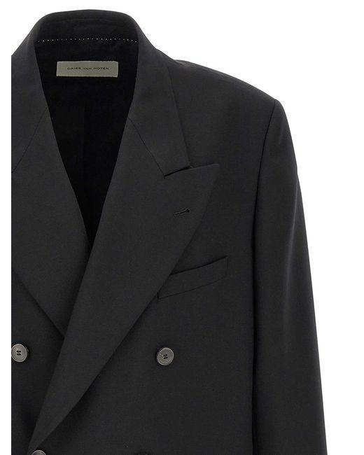 Dries Van Noten Black Boiser Blazer for men
