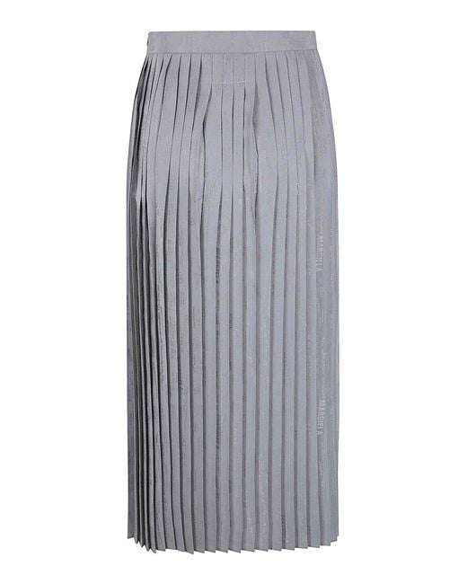MM6 by Maison Margiela Gray Skirt