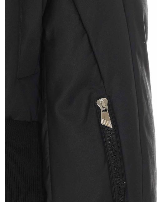 The Attico Black Down Jacket
