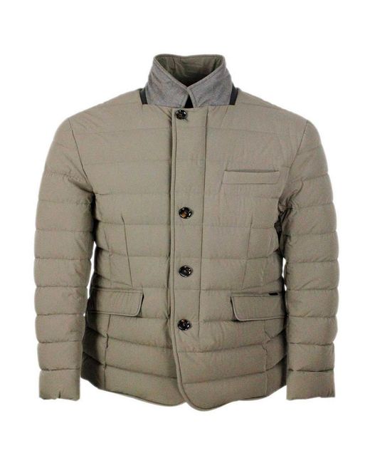 Moorer Gray Jacket for men