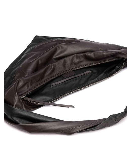 Lemaire Black Scarf Shoulder Bag