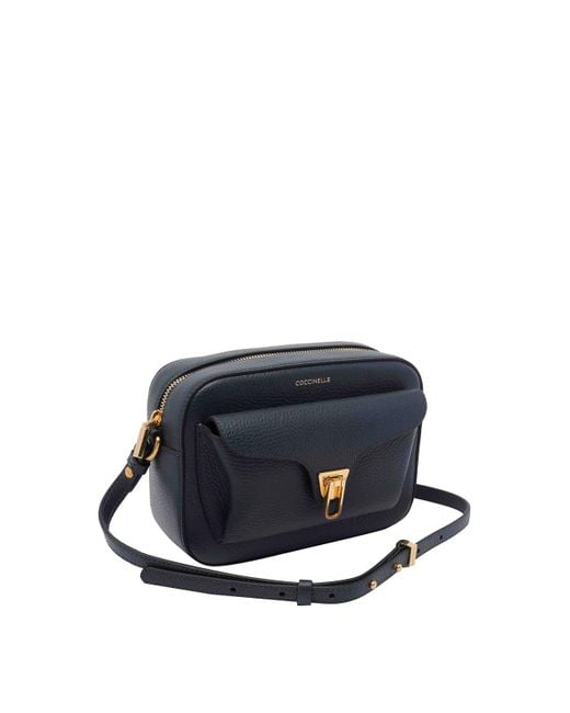 Coccinelle Blue Beat Soft Crossbody Bag