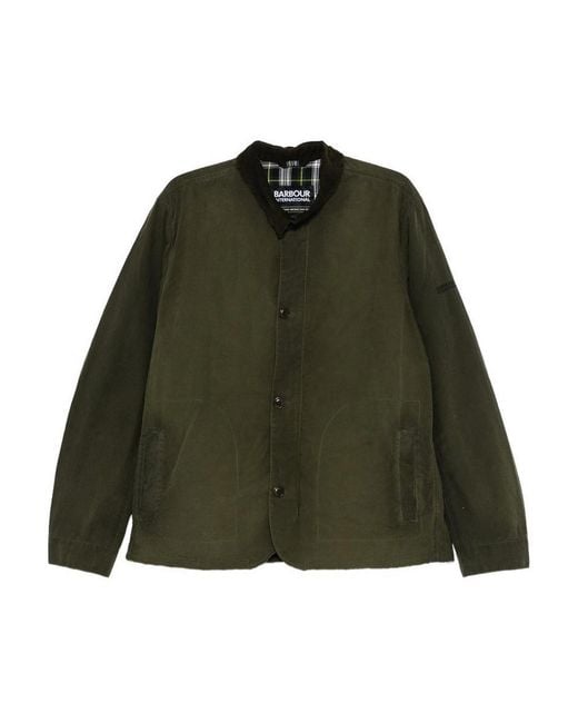 Barbour Green Troon Washed Jacket for men