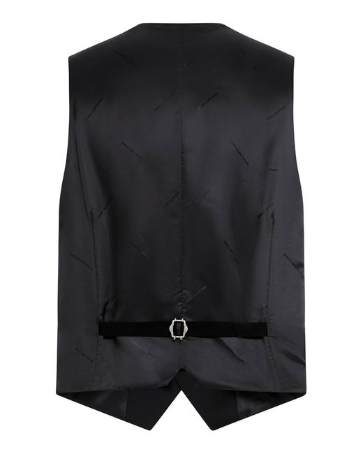 Tagliatore Black Tailored Single-Breasted Suit for men