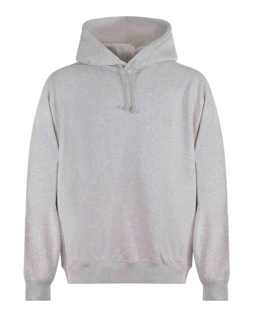 Y-3 Gray Y3 Hoodie for men