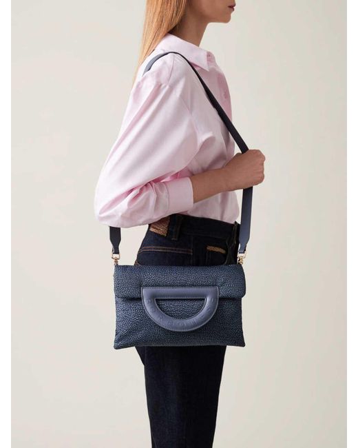 Borbonese Blue Bag