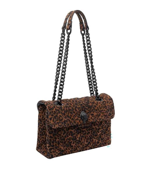 Kurt Geiger Brown Kensington Leather Bag