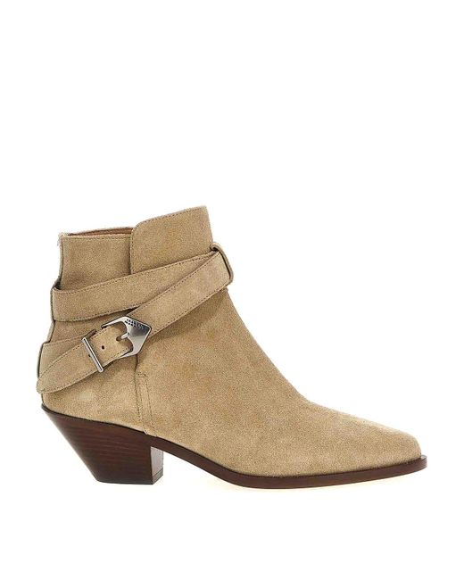Isabel Marant Natural Deivy Ankle Boots