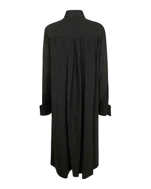 Maria Calderara Black Shirt Dress