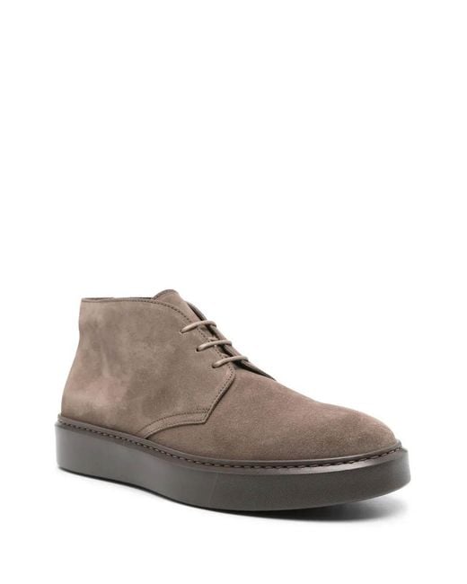 Doucal's Brown Sneakers for men