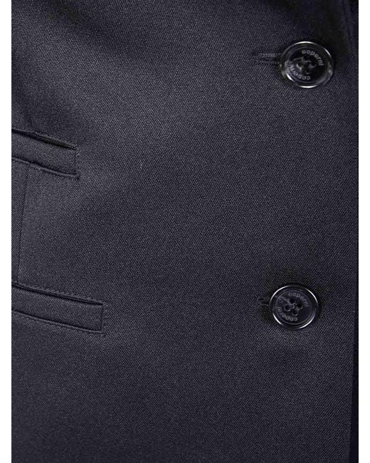 Coperni Black Hybrid Rib Jacket