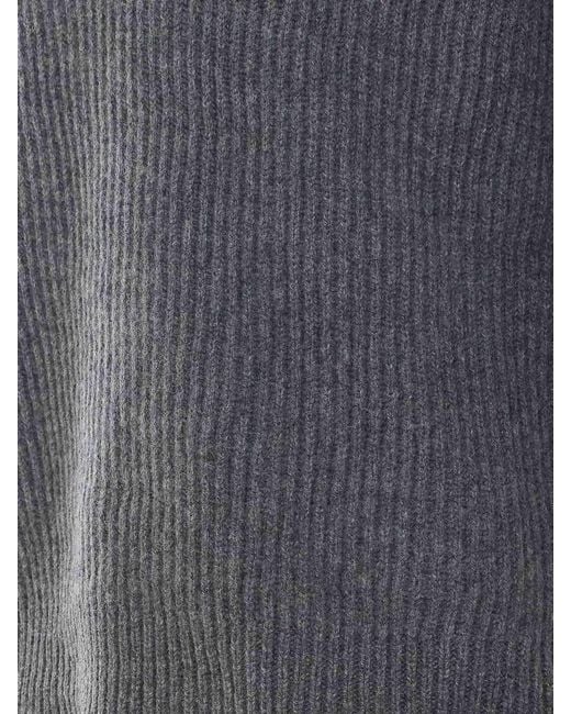Alpha Studio Gray Sweater for men