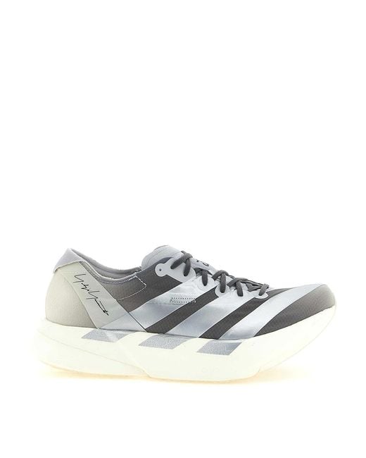 Y-3 Gray Adios Pro 4' Sneakers for men