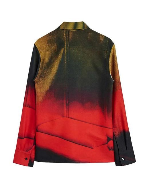 Jil Sander Red Shirt for men
