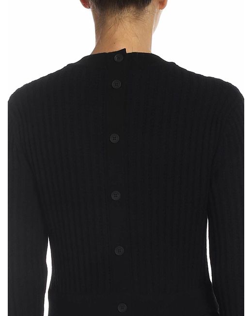 KENZO Black Mixed Dress