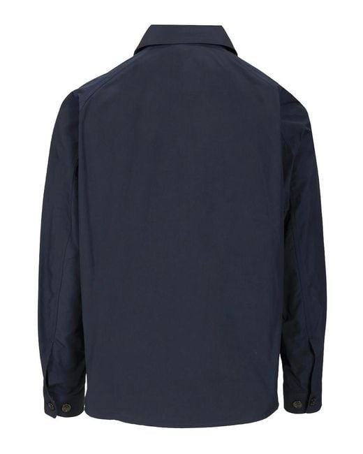 Baracuta Blue Shirt Jacket for men