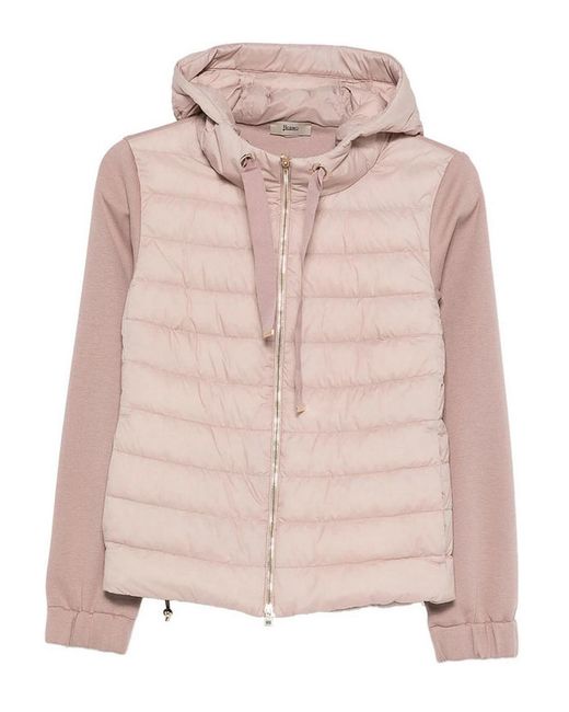 Herno Pink Winter Jackets